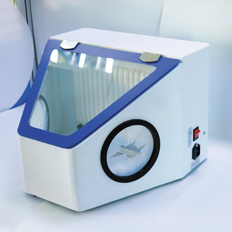 Dental Lab Shadowless Sandblasting box Lab Dust Collector Vacuum Dust Extractor Box